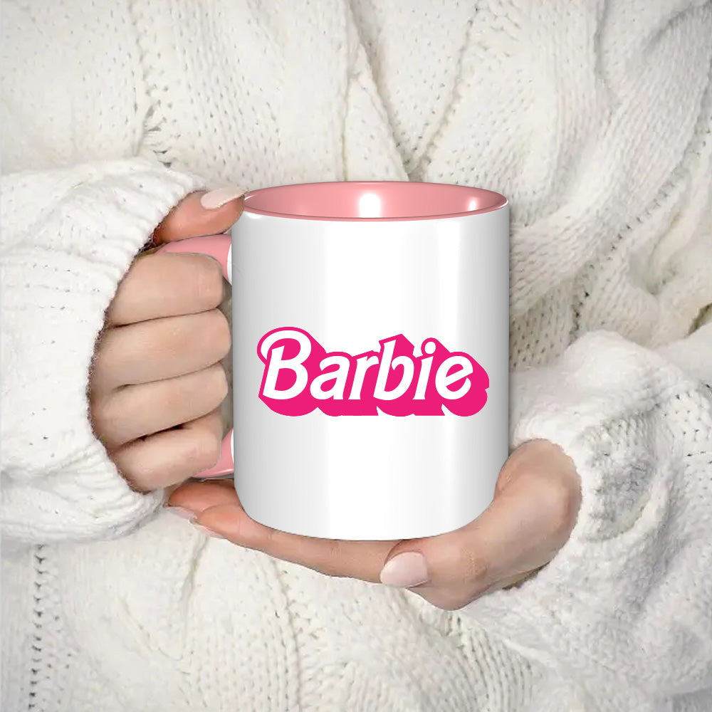 Mug prénom Barbie personnalisé